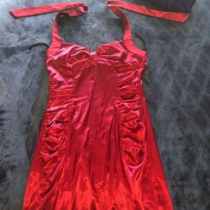 Red dress by Ruby Rox